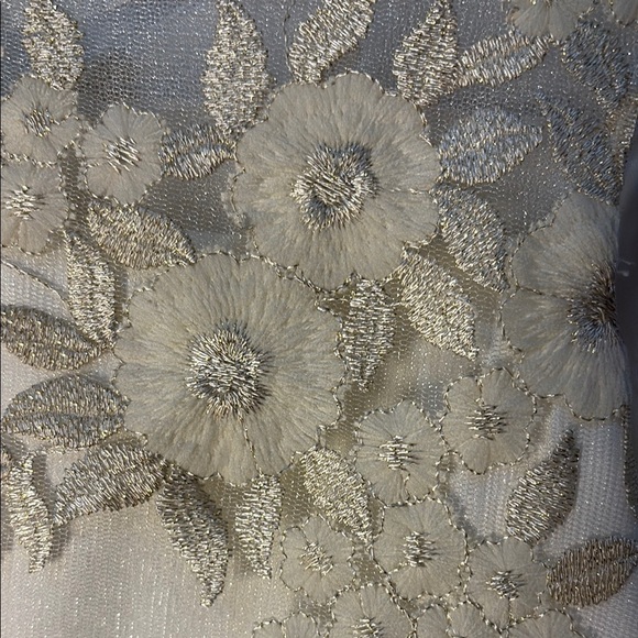 American Princess Ivory Floral Kids Dress - Picture 7 of 9